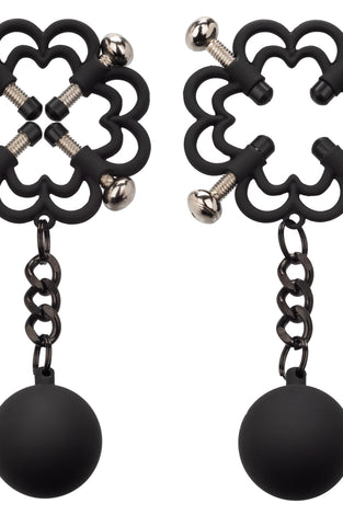 Nipple Grips Power Grip 4-Point Weighted Nipple  Press SE2551152
