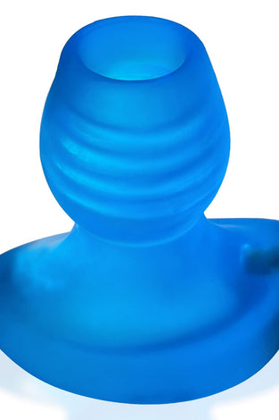 Glow Hole 2 Butt Plug - Large - Blue Morph OX-3044-2-BLUM
