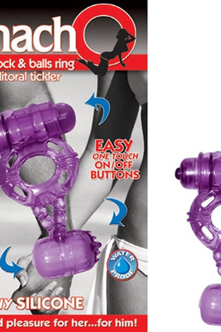 The Macho Double -Purple Cock and Balls NW2023-2