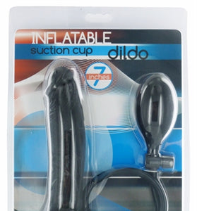 Inflatable Suction Cup Dong - Black TV-AB259BLK