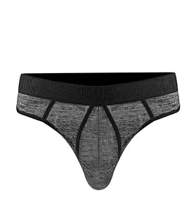 Peak Performance Sport Thong - L/ XL - Black  and Grey MP-421259GBLX