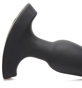 Laser Heart Anal Plug With Remote Control - Small BTYS-AG804-SML