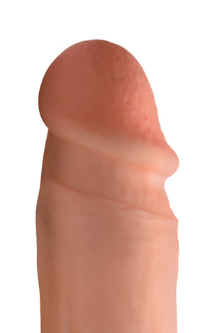 8x Auto Pounder Vibrating and Thrusting Dildo With Handle - Flesh MS-AG360-FLESH