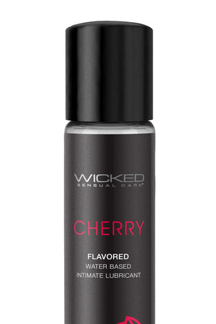 Aqua Cherry Flavored Water Based Intimate  Lubricant - 1 Fl. Oz. WS-90431