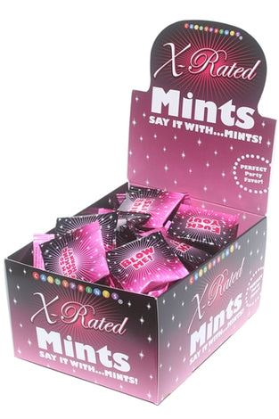X-Rated Mints - 100 Piece p.o.p Display - 3.1g Bags CP-441