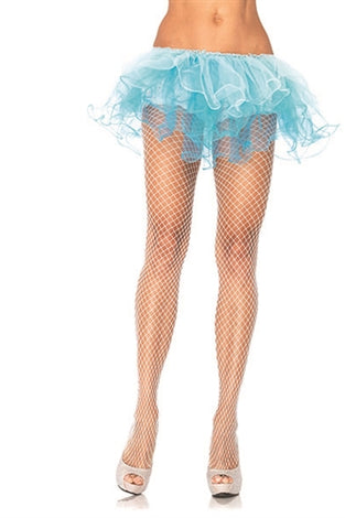 Industrial Net Pantyhose - One Size - White LA-9003WHT