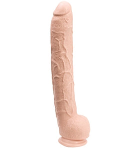 Dick Rambone Cock - 17 Inch - White DJ0268-00