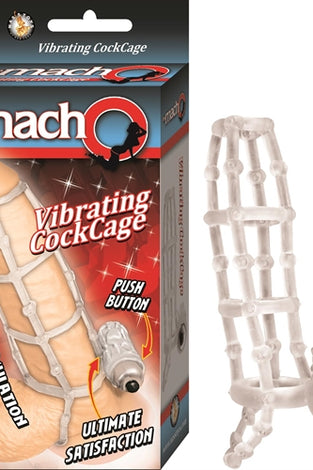The Macho Vibrating Cockring - Clear NW2595-3