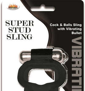 Wet Dreams Super Stud Sling - Black HTP2935