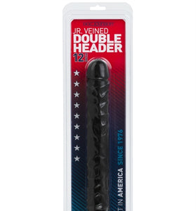 Jr. Veined Double Header 12 Inches - Black DJ0212-03