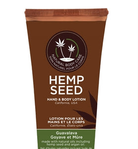 Hemp Seed Hand and Body Lotion - 7 Fl. Oz. - Guavalava EB-HSV068T