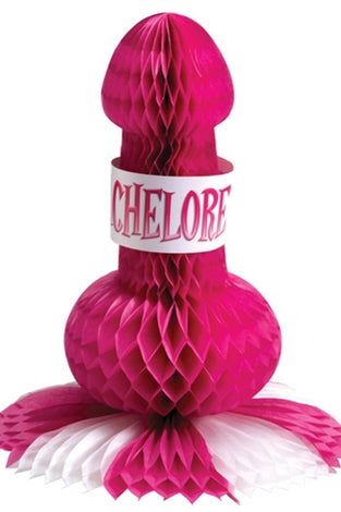 Giant Penis Center Piece With Bachelorette Banner HTP2344