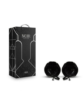 Noir - Pom Adjustable Nipple Clamps - Black BL-89305