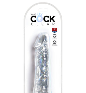 King Cock Clear 8 Inch Cock PD5757-20