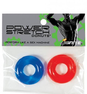 Power Stretch Donuts - 2 Pack - Red and Blue SI-95108