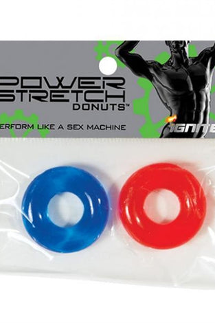 Power Stretch Donuts - 2 Pack - Red and Blue SI-95108