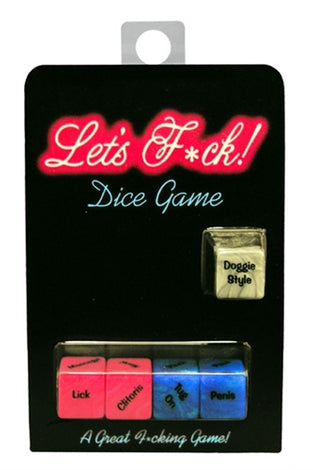 Let's F*Ck! - Dice Game KG-BGR152