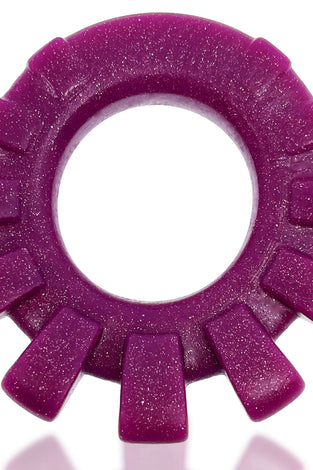 Cock-Lug Lugged Cockring -  Plum OX-1922-PLM