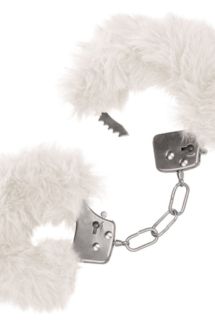 Ultra Fluffy Furry Cuffs - White SE2651503