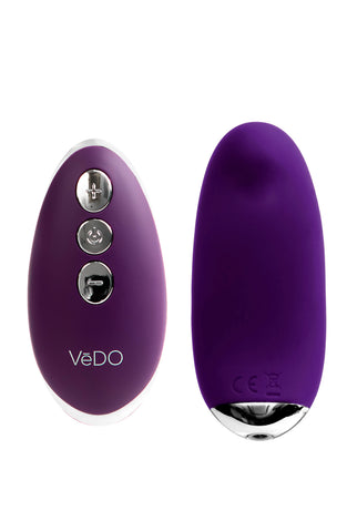 Niki Rechargeable Flexible Magnetic Panty Vibe -  Purple VI-P1613