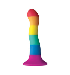 Colours - Wave - Pride Edition - 6 Inch Dildo - Rainbow NSN0408-07
