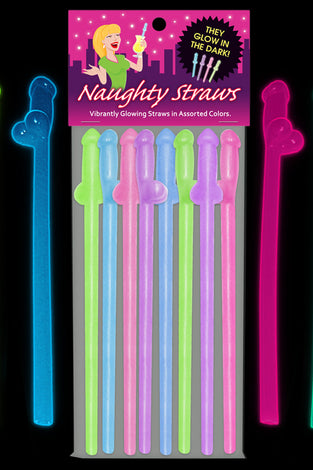 Glow-in-the-Dark Naughty Straws KG-NVS97