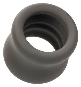 Alpha Liquid Silicone Scrotum Ring - Gray Gray SE1492602