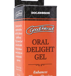 Goodhead - Oral Delight Gel - Peach - 4 Oz. DJ1361-09-BX