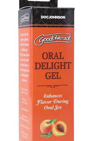 Goodhead - Oral Delight Gel - Peach - 4 Oz. DJ1361-09-BX