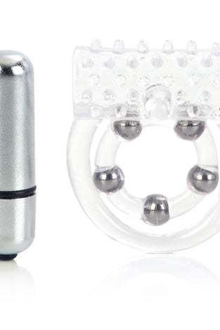 Maximus Enhancement Ring 5 Stroker Beads - Clear SE1456103