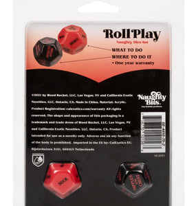 Naughty Bits Roll Play Naughty Dice Set SE4410752