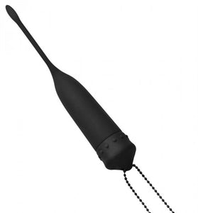 Cadence Vibrating Silicone Sound - Black MS-AC882