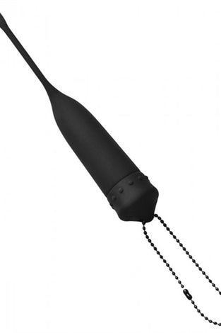 Cadence Vibrating Silicone Sound - Black MS-AC882