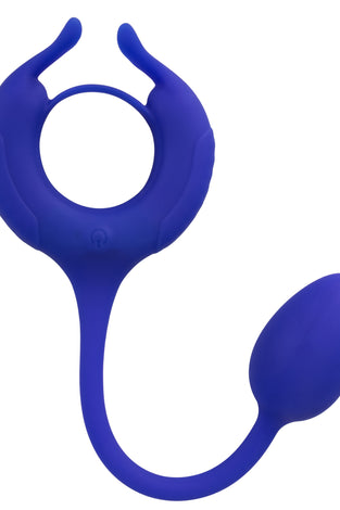 Admiral Plug and Play Weighted Cock Ring - Blue SE6011053