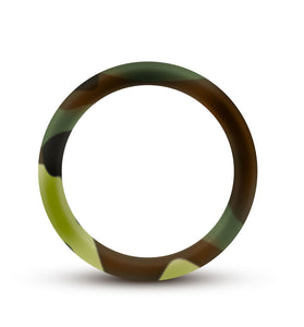 Performance - Silicone Camo Cock Ring - Green  Camoflauge BL-91169