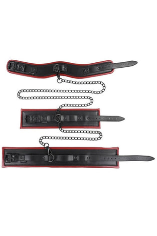 Saffron Chained and Tamed - Black/red SS48010