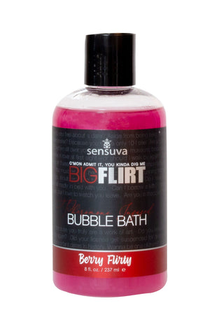 Big Flirt Pheromone Infused Bubble Bath - Berry Flirty - 8 Fl. Oz. SEN-VL620