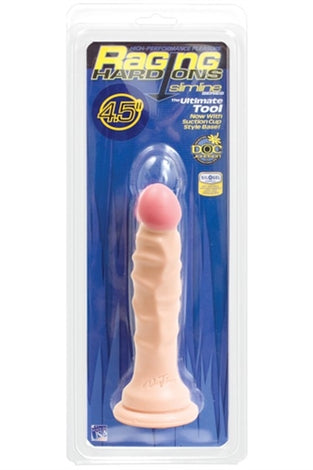 Raging Hard Ons Slimline With Suction Cup 4.5 Inch Dong DJ0279-31