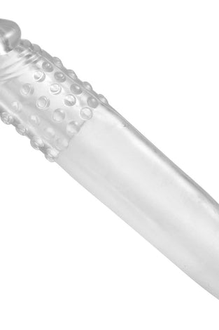 Clear Sensations Penis Extender Vibro Sleeve With  Bullet SM-AD571