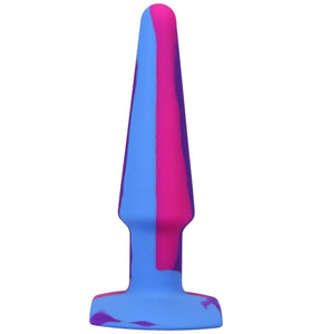 A-Play Groovy Silicone Anal Plug 5 Inch - Berry DJ0302-04-BX