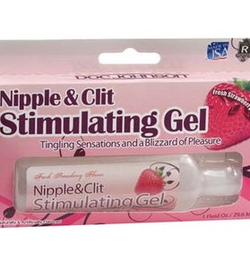 Nipple and Clit Stimulating Gel 1 Oz  - Strawberry DJ7853-02