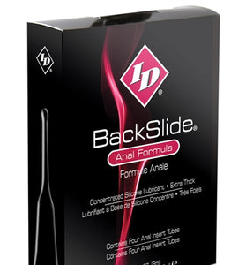 ID Backslide Silicone Lubricant 8ml Long Tube - 4pack ID-BCT-08