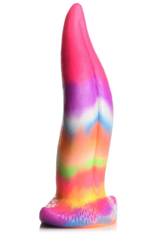 Unicorn Kiss - Unicorn Tongue - Glow-in-the-Dark - Silicone Dildo CC-AH100