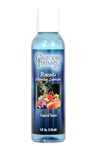 Razzels Warming Lubricant - Tropical Teeze - 4 Oz. Bottle CF-RTT-04