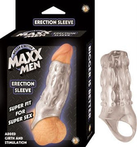 Maxx Men Erection Sleeve - Clear NW2617-1