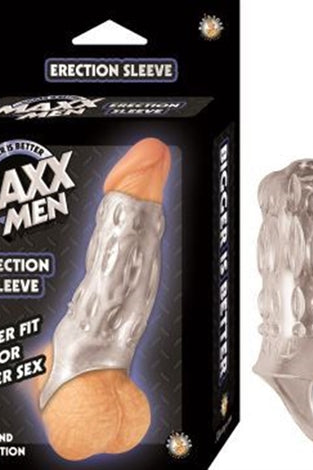 Maxx Men Erection Sleeve - Clear NW2617-1