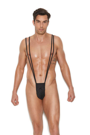 Men's Suspender Pouch - One Size - Black EM-82921BLKOS