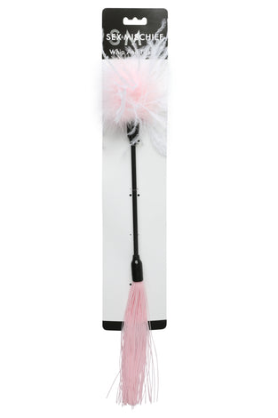 Sex and Mischief Whip and Tickle - Pink and White SS760-25
