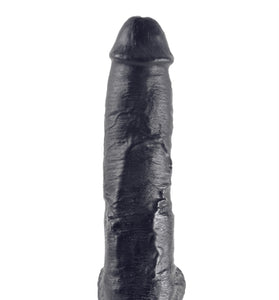 King Cock 10-Inch Cock With Balls - Black PD5509-23
