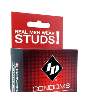 ID Studded Condoms - 3 Pack ID-WST-03